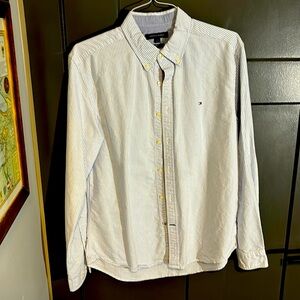 Tommy Hilfiger Custom Fit Striped Button Down